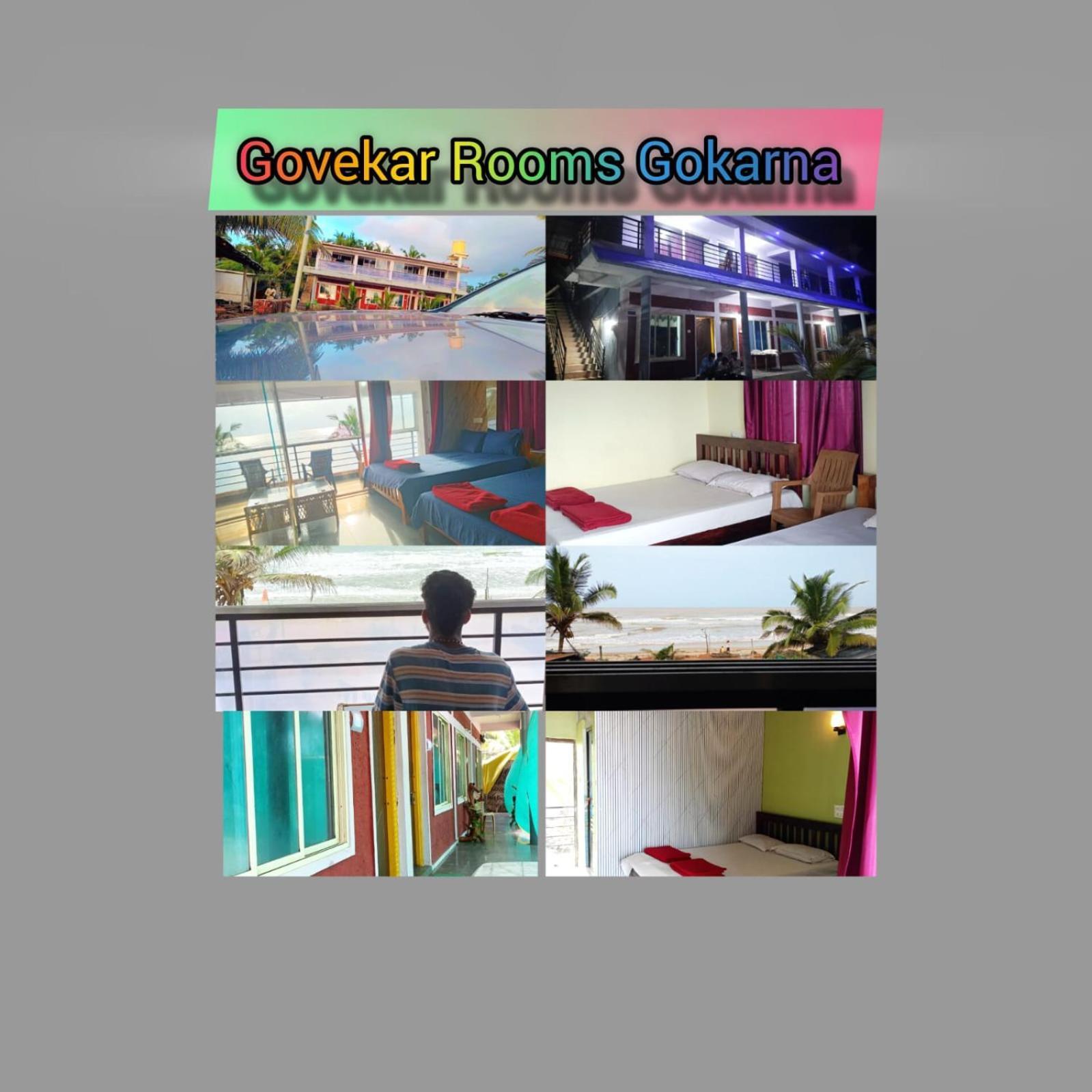 Gokarna Govekar Sea Facing Rooms Esterno foto